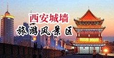 美女裸胸插鸡巴中国陕西-西安城墙旅游风景区